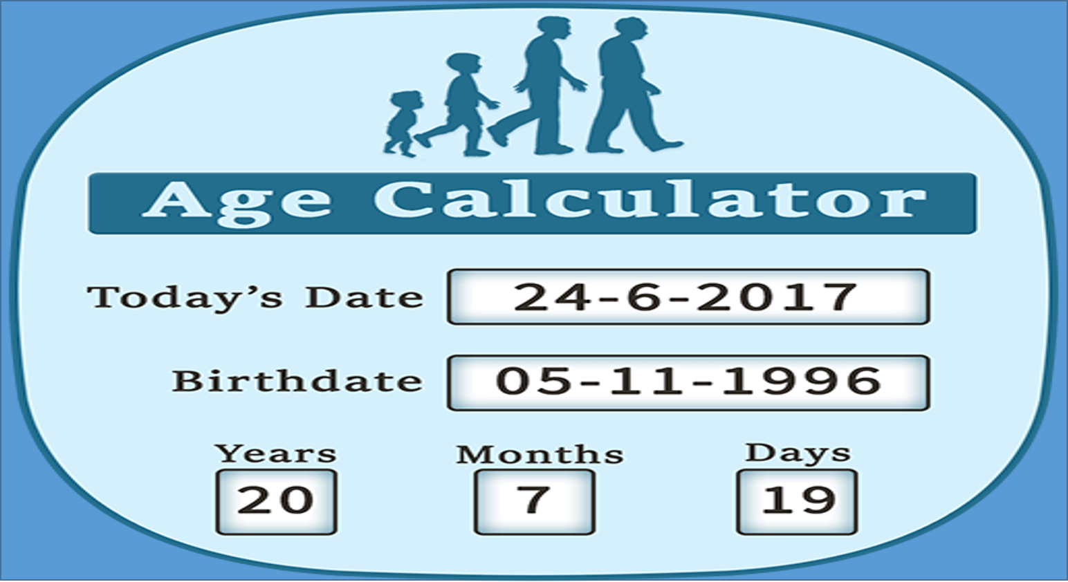 Age Calculator | বয়স ক্যালকুলেটর